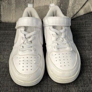 Nike Kids White Sneakers kids size 12c boys